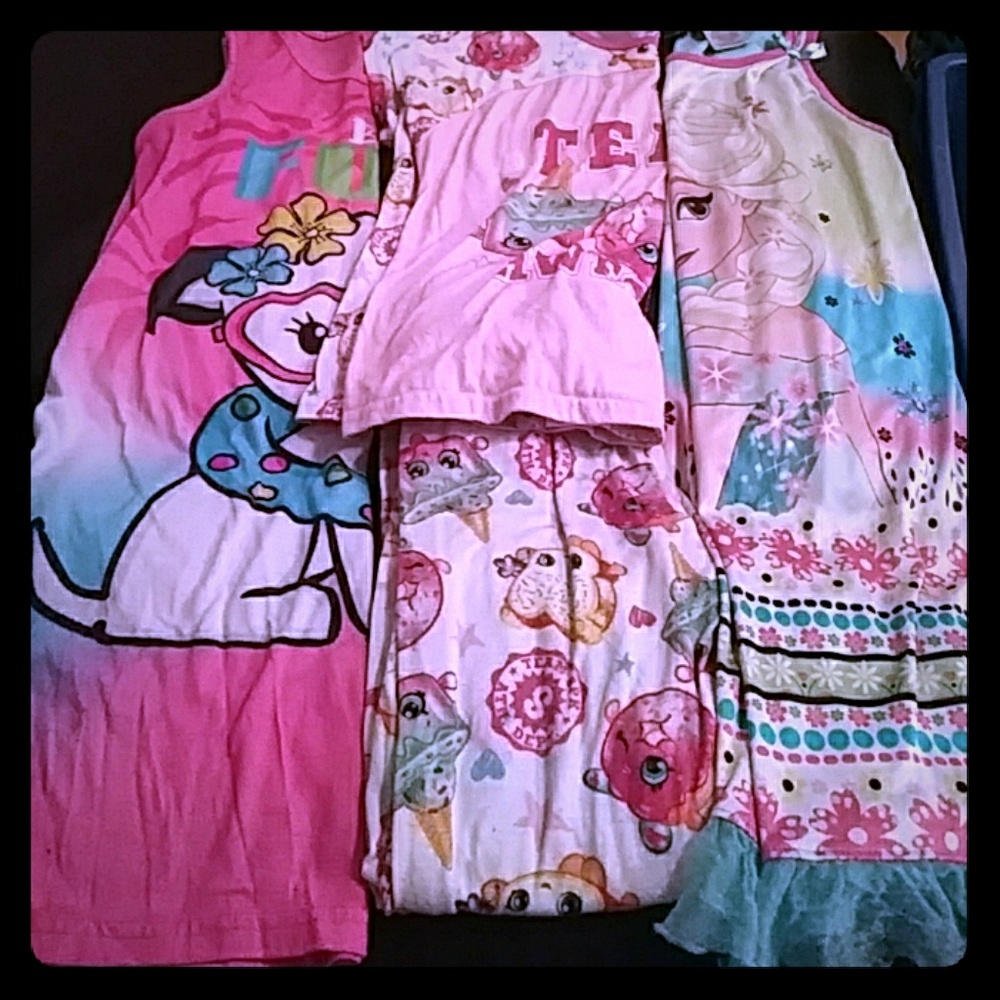 Girls jammies sets